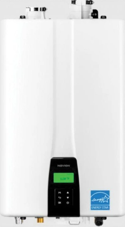 Navien NPE-240A2 tankless water heater — manufacturer equipment image